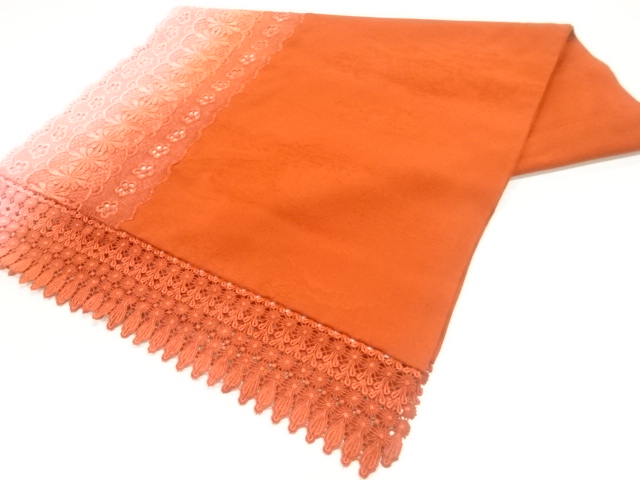 レース寺塔模様織出しショール